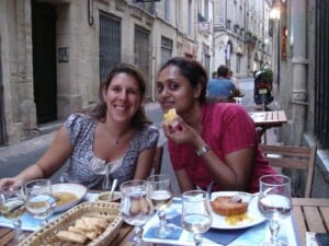 At a local Cafe, Montpellier