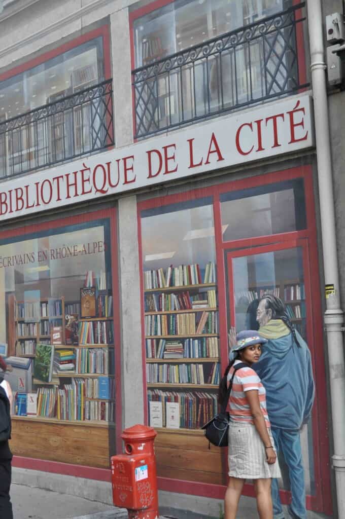 Trompe-l’oeil, Lyon, France